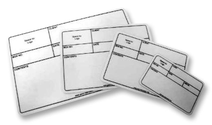 Penn Elcom D2116L Label, For Shallow Dish