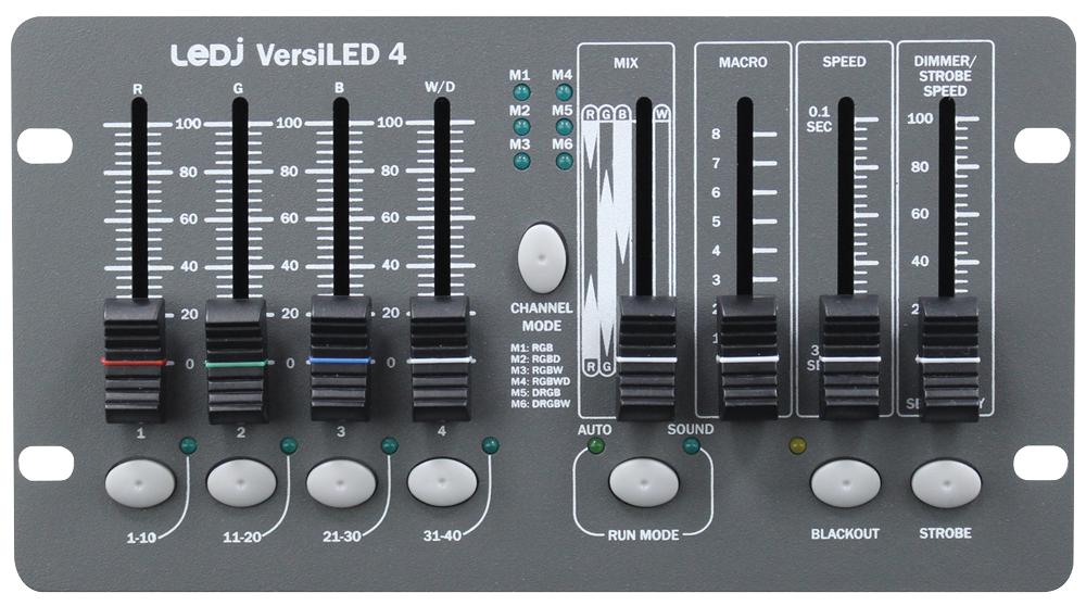 Ledj Ledj321 Dmx Control, 4 Channel