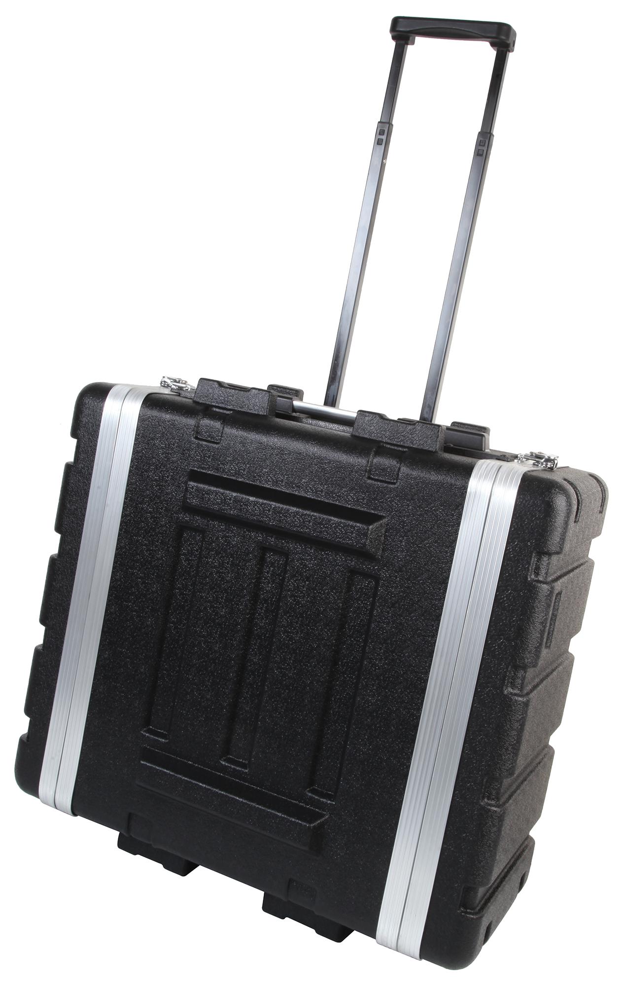 Pulse Abs-6Utr Flight Case, Abs 19In 6U, Trolley