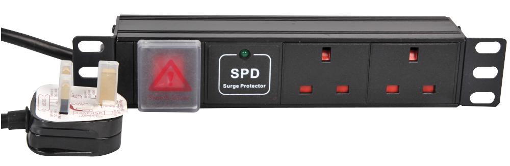 Lms Data Pdu-2Ws-H-Sp-Soho 2 Way Horiz 13A Switch Surge Soho Pdu