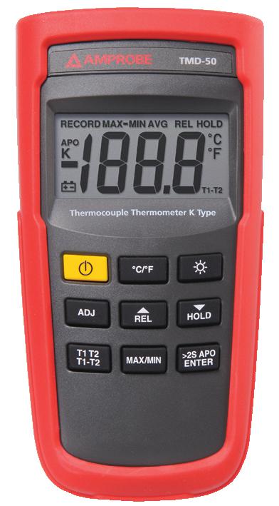 Amprobe - Fluke Tmd-50 Digital Themometer, Type K