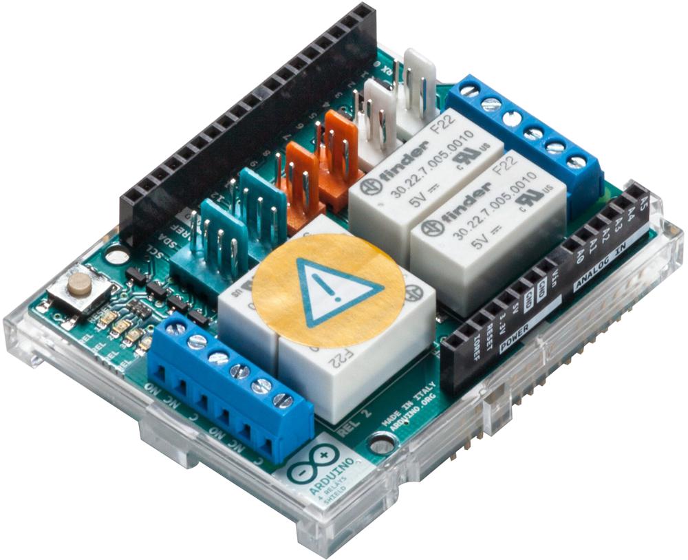 Arduino A000110 4 Relays Shield, Arduino Board, 3.3/5V