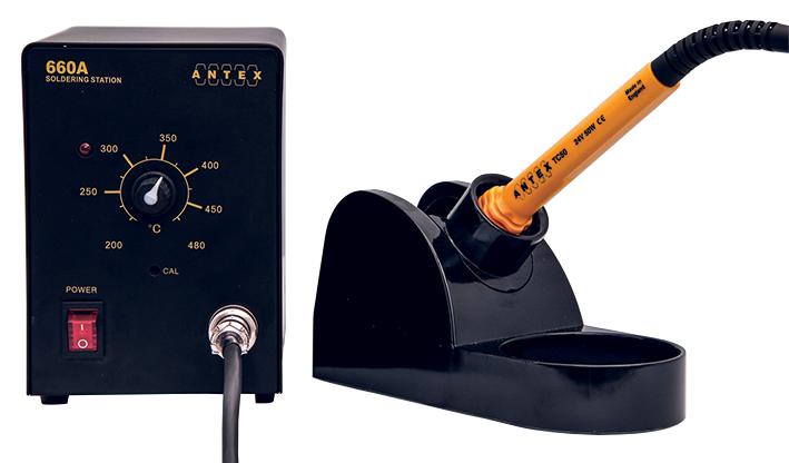 Antex 660A Soldering Station, Uk Plug, 50W, 230V