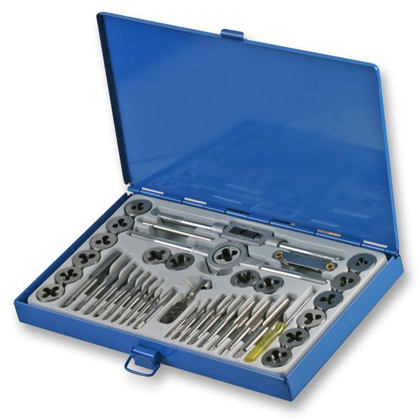 Duratool D00194 Tap/die Set, 40Pc