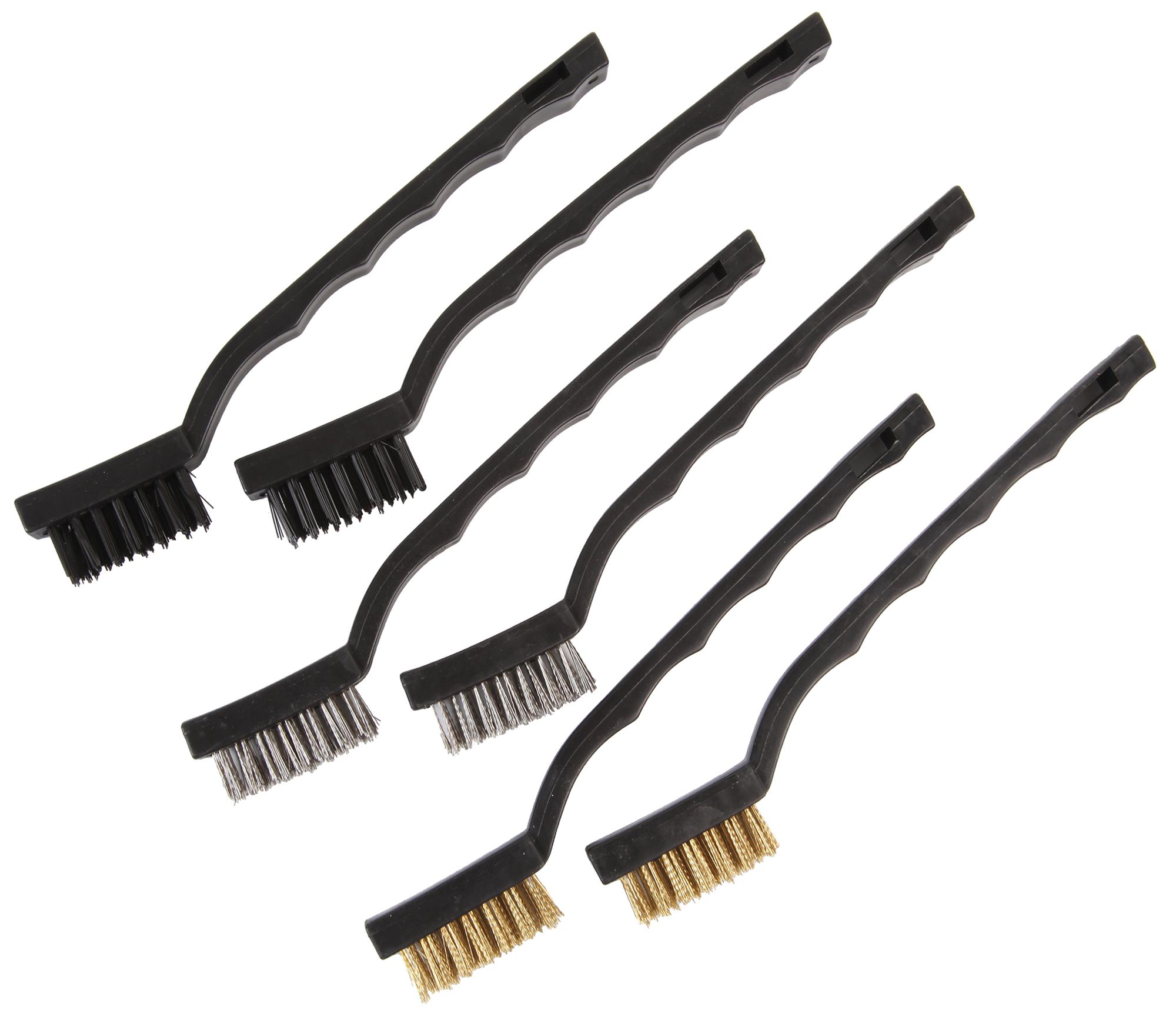 Duratool D00220 Brush Set, Wire, Mini, 6Pc