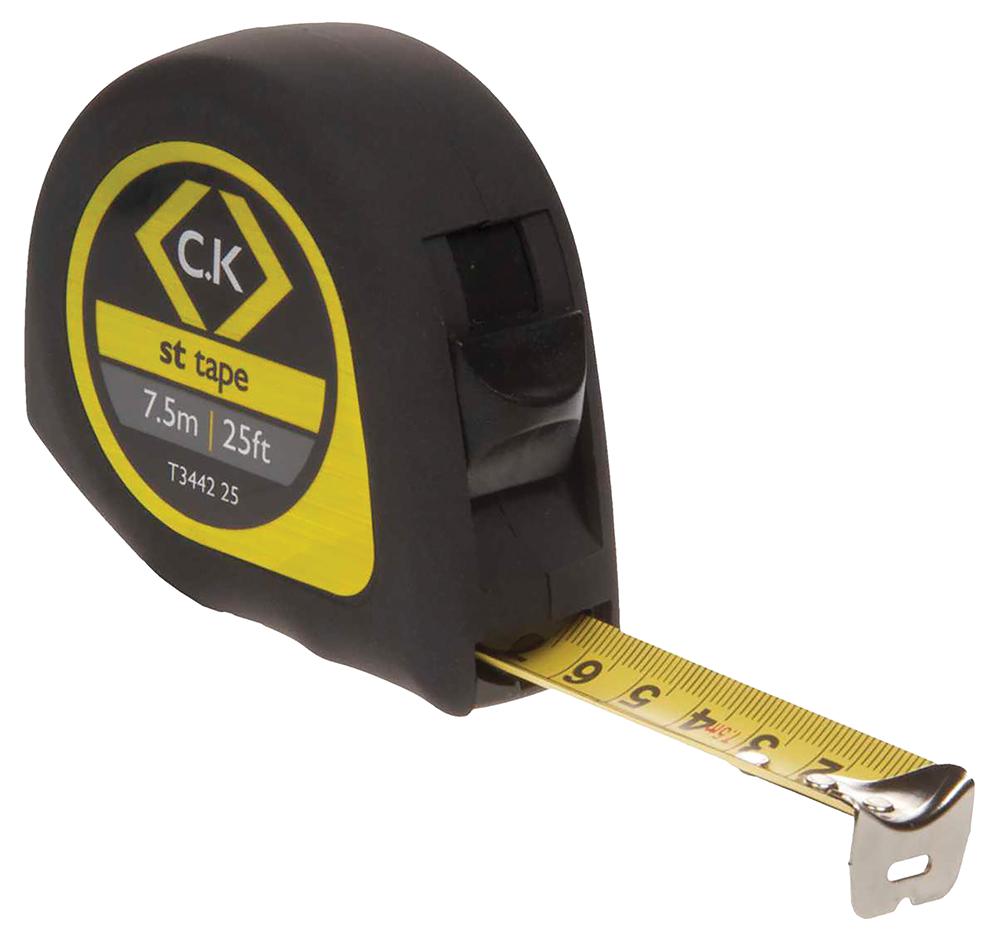 Ck Tools T3442 25 Tape Measure, Softech, 8M / 25Ft