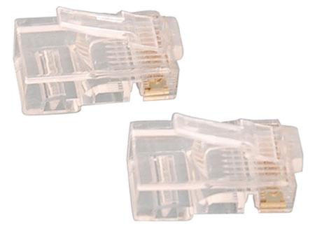 Mcm 831-2230 100 Pack Cat5E Rj45 Cable Connectors - Solid Cable