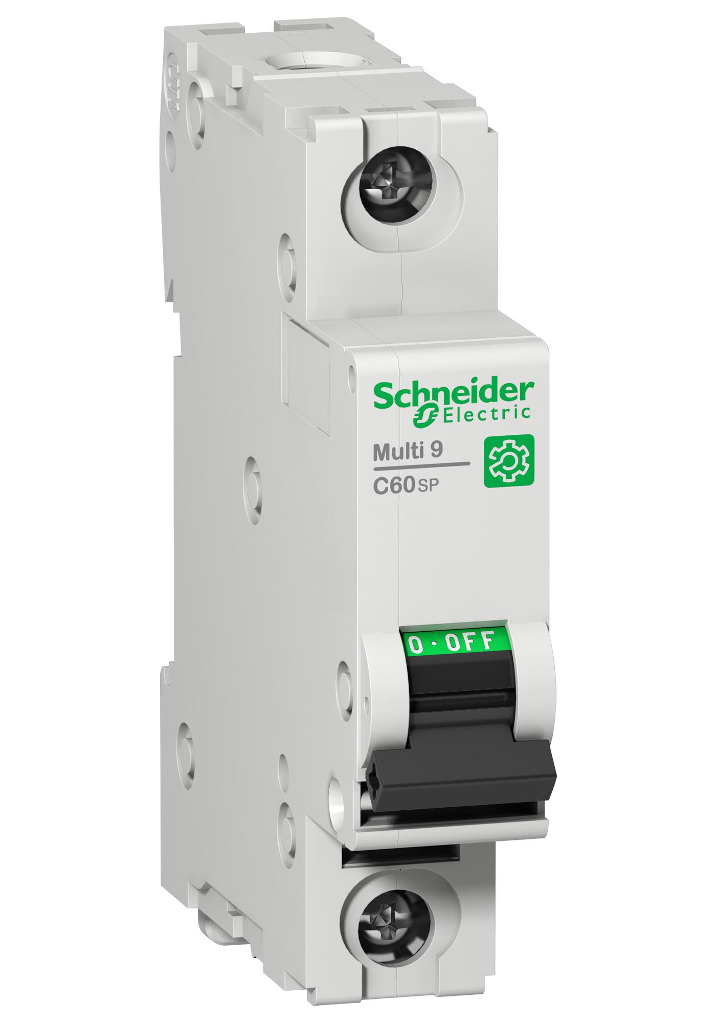 Schneider Electric M9F22110 Mcb, 1 Pole, 10A, 415Vac/60Vdc, Din Rail