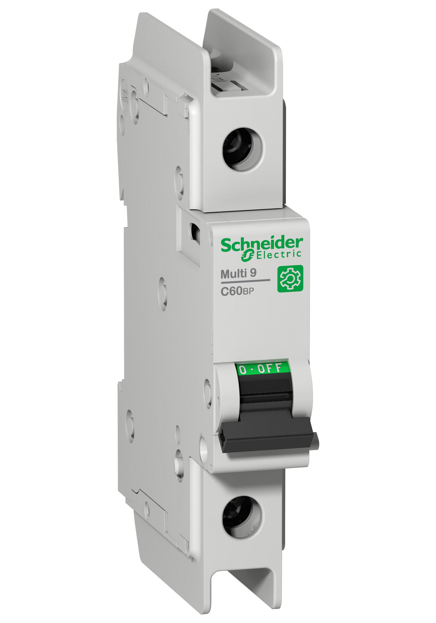 Schneider Electric M9F42102 Mcb, 1 Pole, 2A, 415Vac/60Vdc, Din Rail