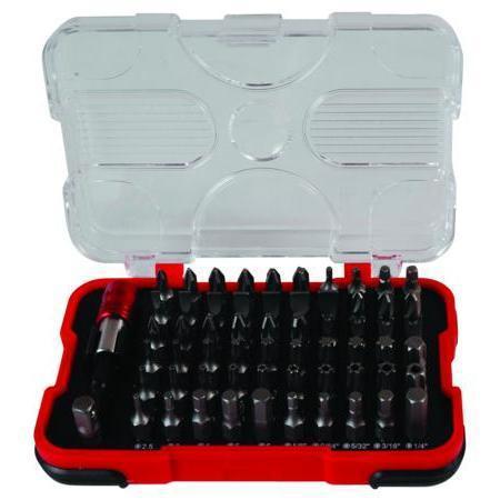 Duratool Gsd-063-Rd. 62 Piece Bit Set With Kit Box