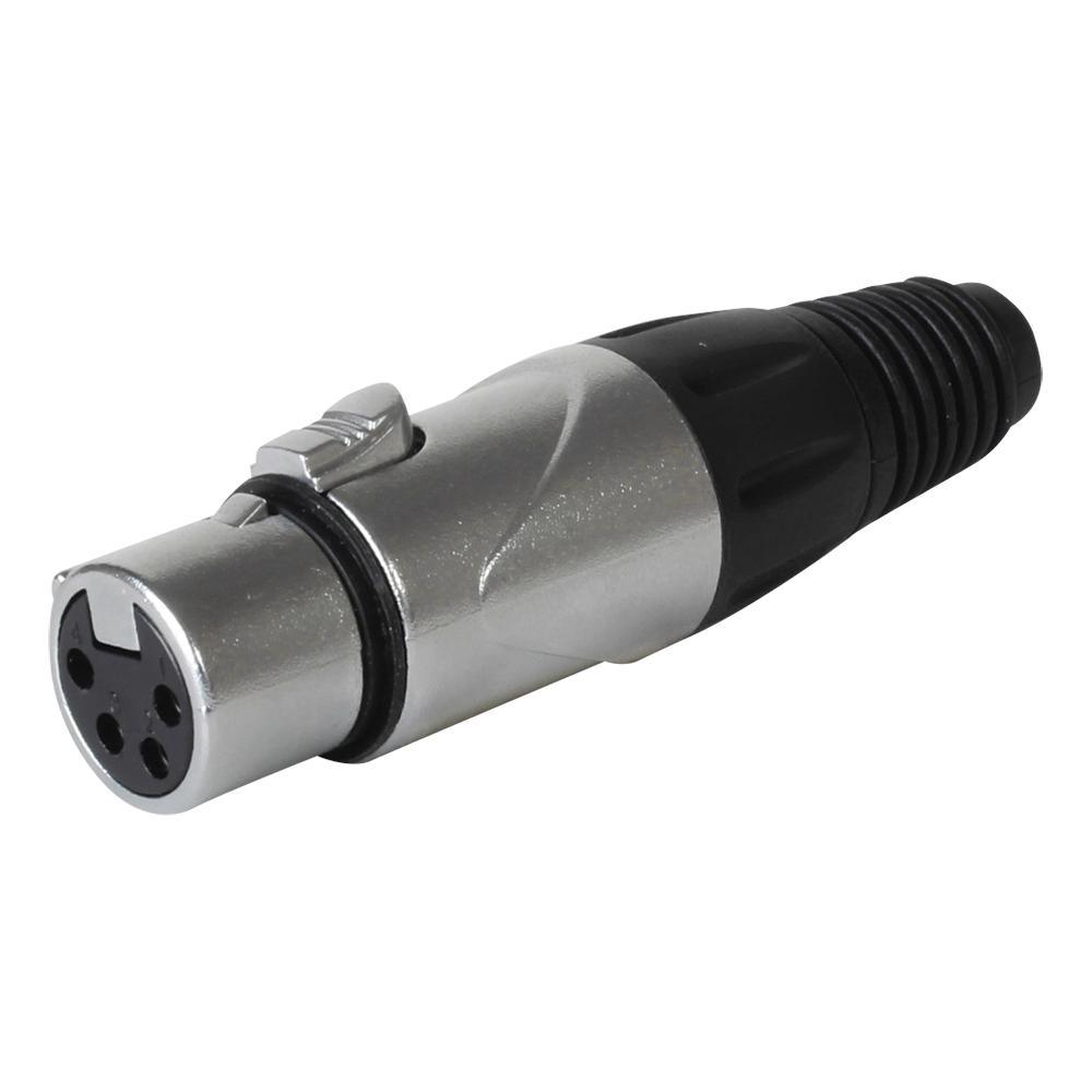 Stellar Labs Cx3F001-4P Xlr Female Connector - 4 Pin