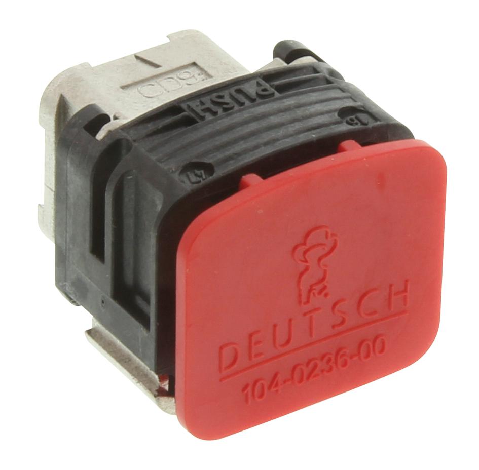 Deutsch - Te Connectivity Dmc-Md 20 N Heavy Duty Housing, Plug, Size 20, Black