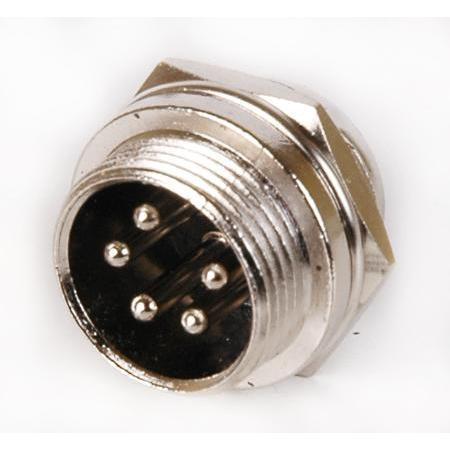 Mcm 27-730 Mic Connector - 5 Pin Jack