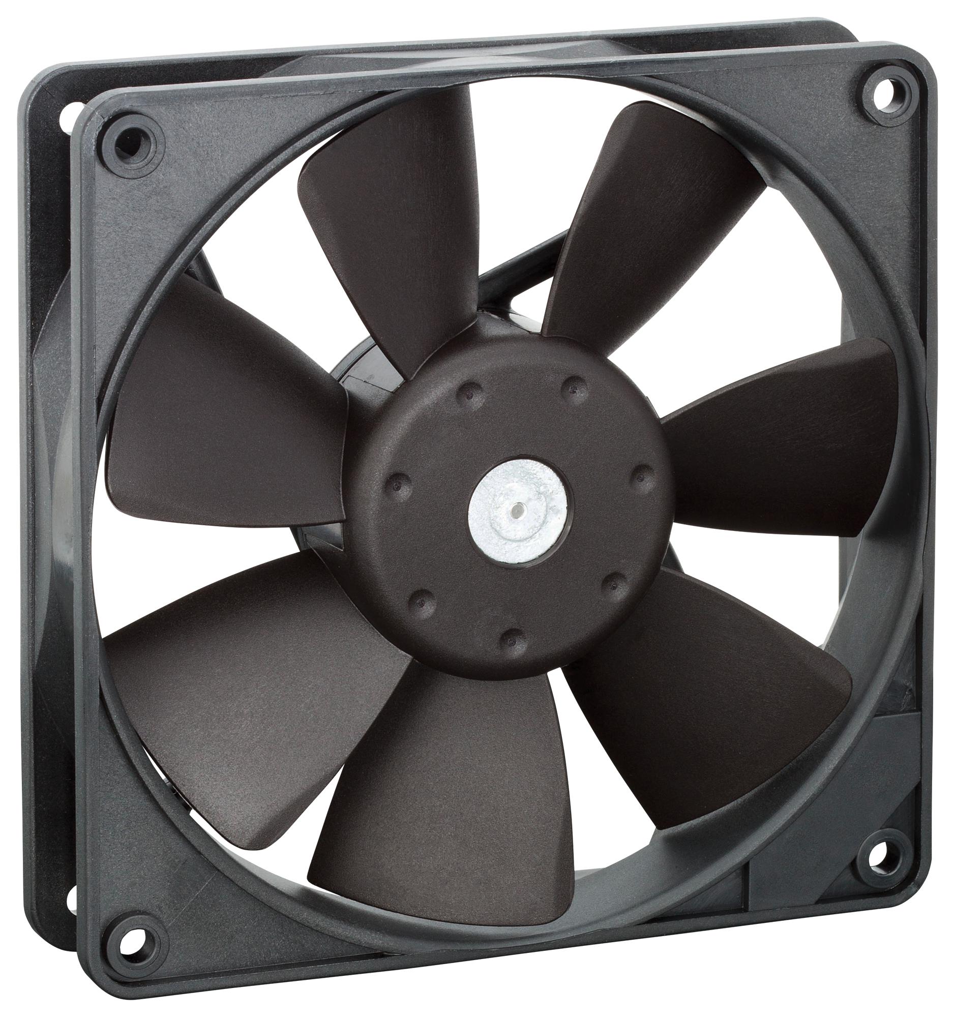 Ebm-Papst 4412F/2M Axial Fan, Dc, 119Mm, 12V, 80Cfm