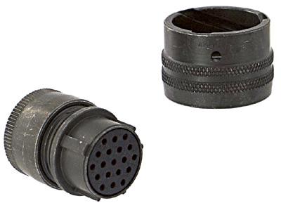 Amphenol Industrial Pt06E-14-19S Circular Connector Plug, Size 14, 19 Position, Cable