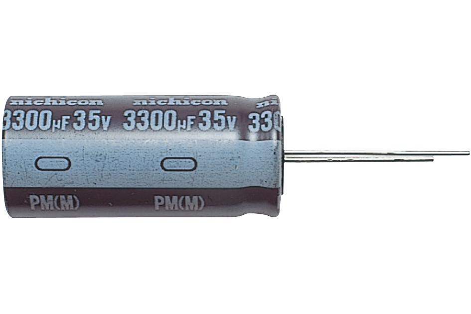 Nichicon Upm1J221Mhd6 Aluminum Electrolytic Capacitor 220Uf, 63V, 20%, Radial