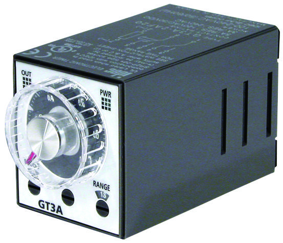 Idec Gt3A-4Ad24 Electromechanical General Purpose Timer, 24Vac/dc