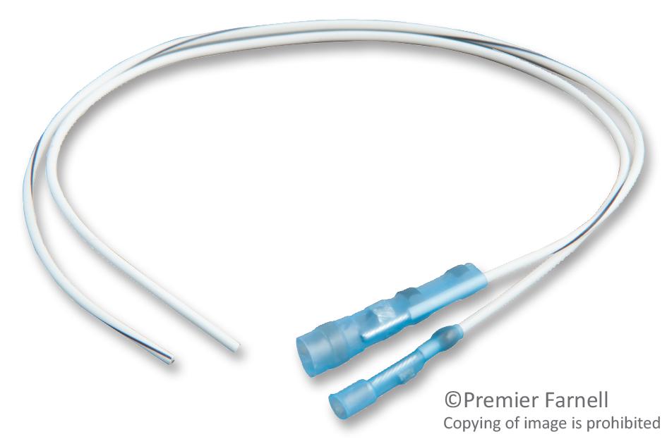 Raychem - Te Connectivity D-181-1222-90/9. Terminal, Solder Sleeve, 3.7Mm, Blue