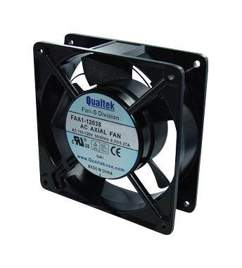 Qualtek Electronics Faa1-12038Nbhw31-A Ac Axial Fan, 120Mm, 97Cfm, 44.5Dba