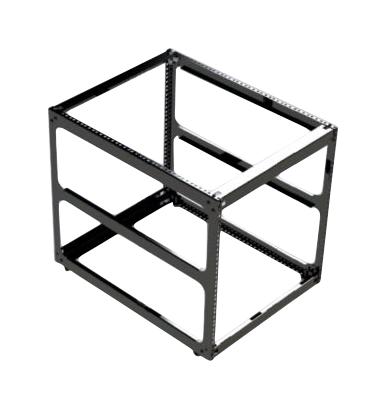 Bud Industries Bsr-44-Bt Rack, 21 X 19 X 24.5, Steel