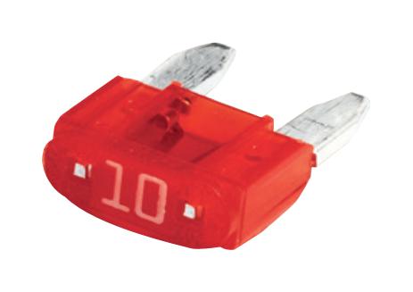 Littelfuse 0997010.wxn Auto Blade Fuse, 10A, 58V