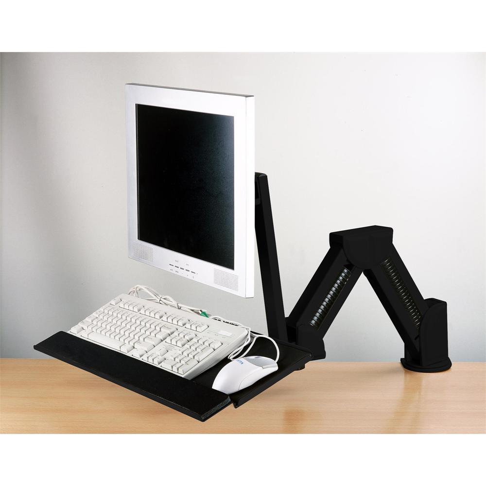 Pro Signal 83-17544. Desk Mounted Lcd Mount With Keyboard Tray