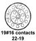 CINCH CONNECTIVITY SOLUTIONS CN1020A22G19S7-040
