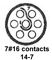 CINCH CONNECTIVITY SOLUTIONS BACC63BV14F7S8